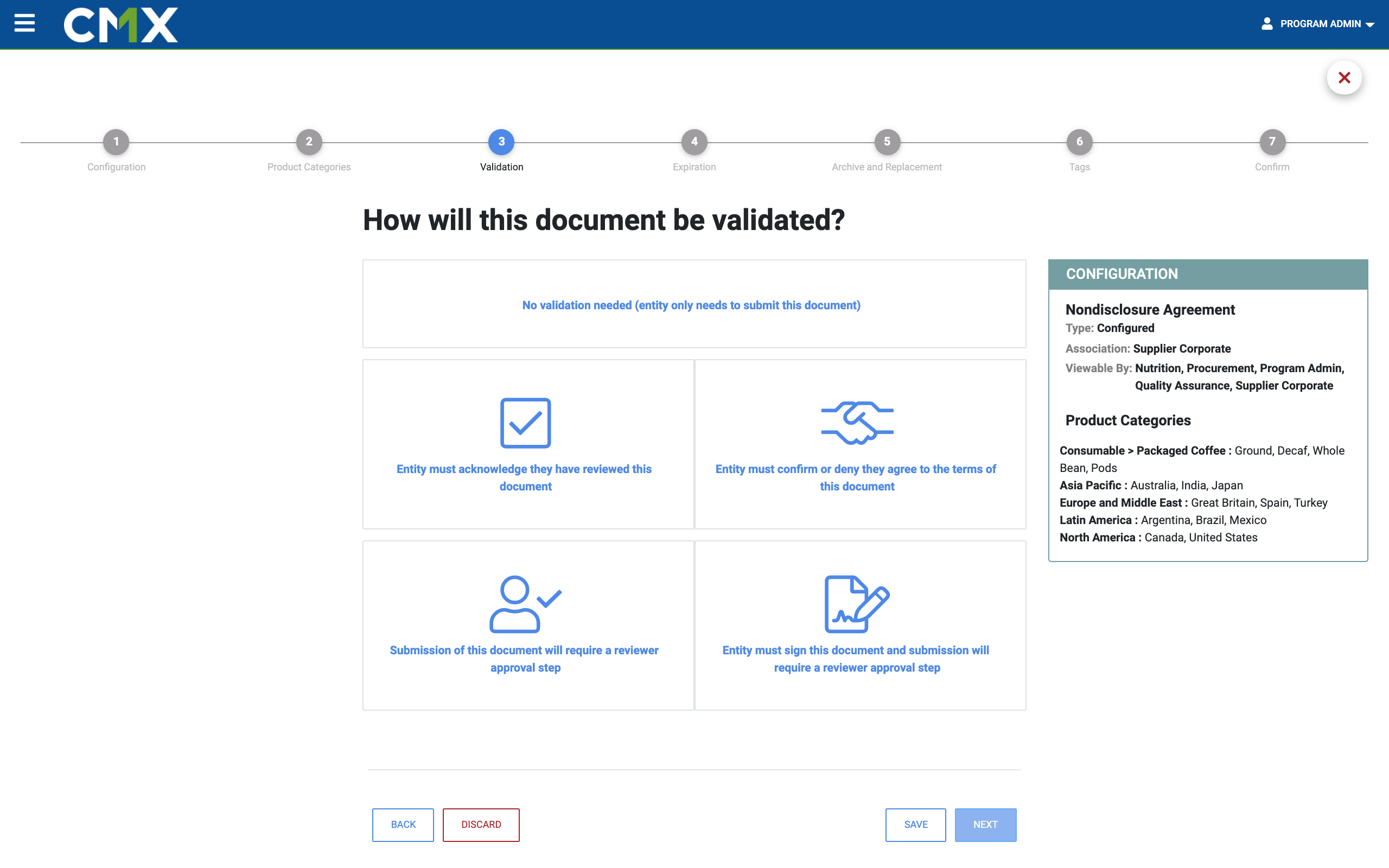Document Types Document Validation_Step 3