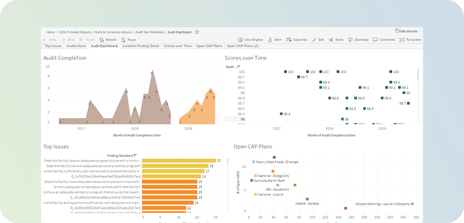 InsightsX1 supplier audit